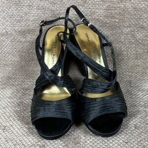 Chinese Laundry Black Classic Heels size 8 EUC